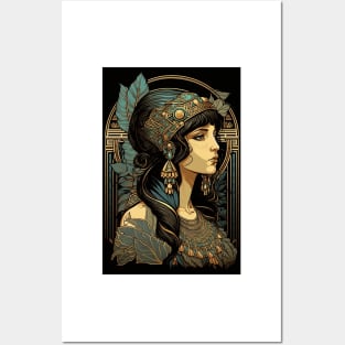 Queen Cleopatra - Art Nouveau Posters and Art